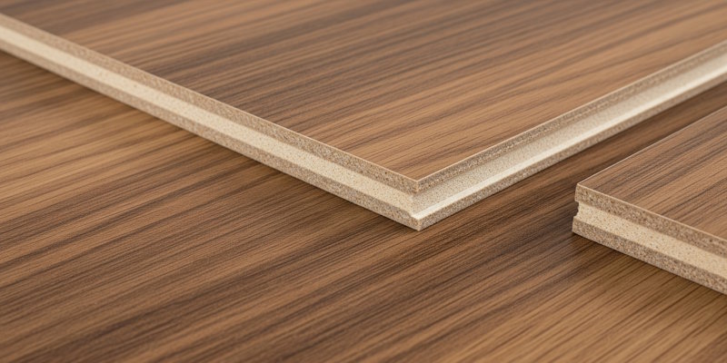 Close-up of laminate material