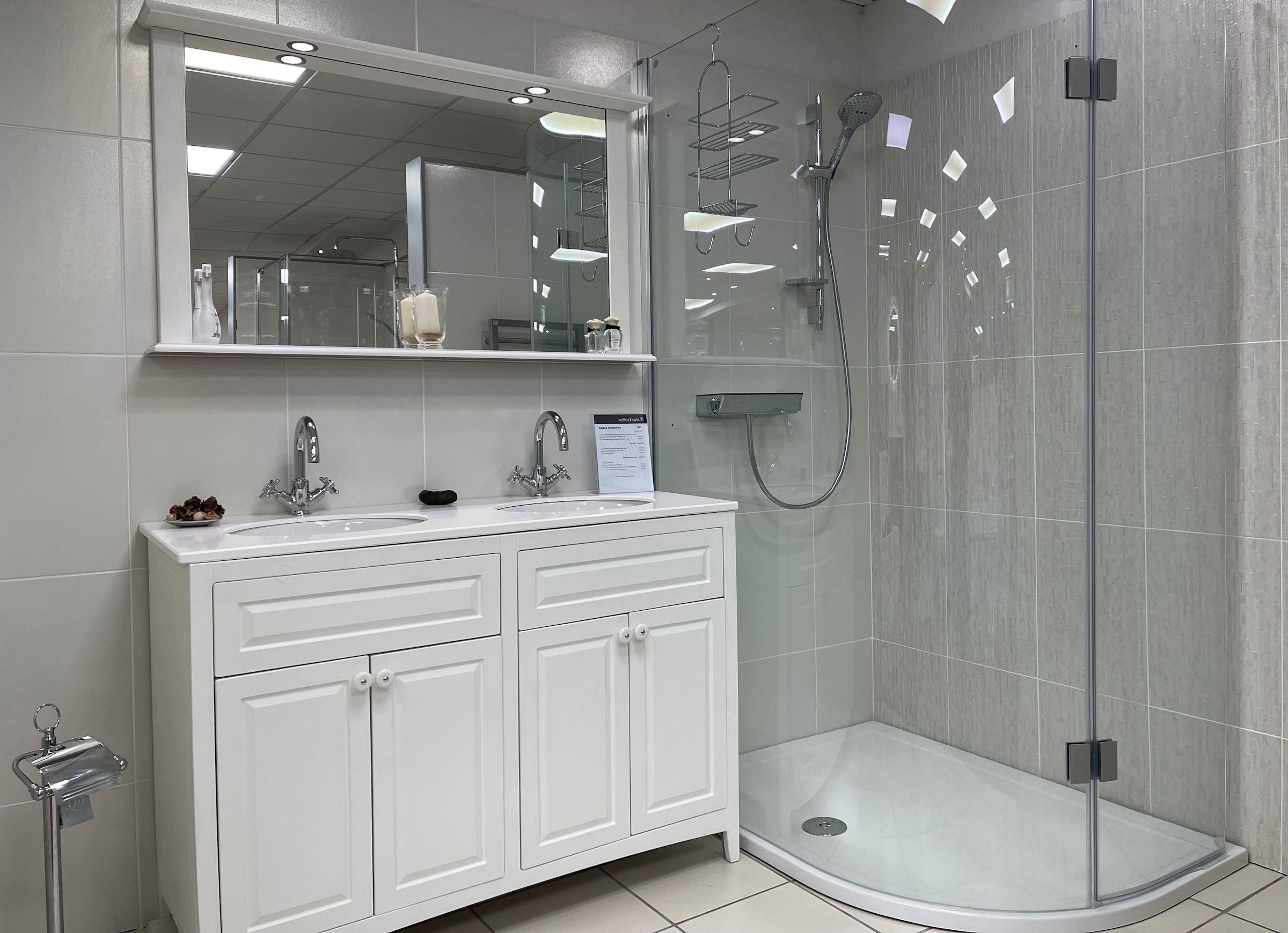 View of the Yeovil Reflection's Bathrooms showroom - Image 10