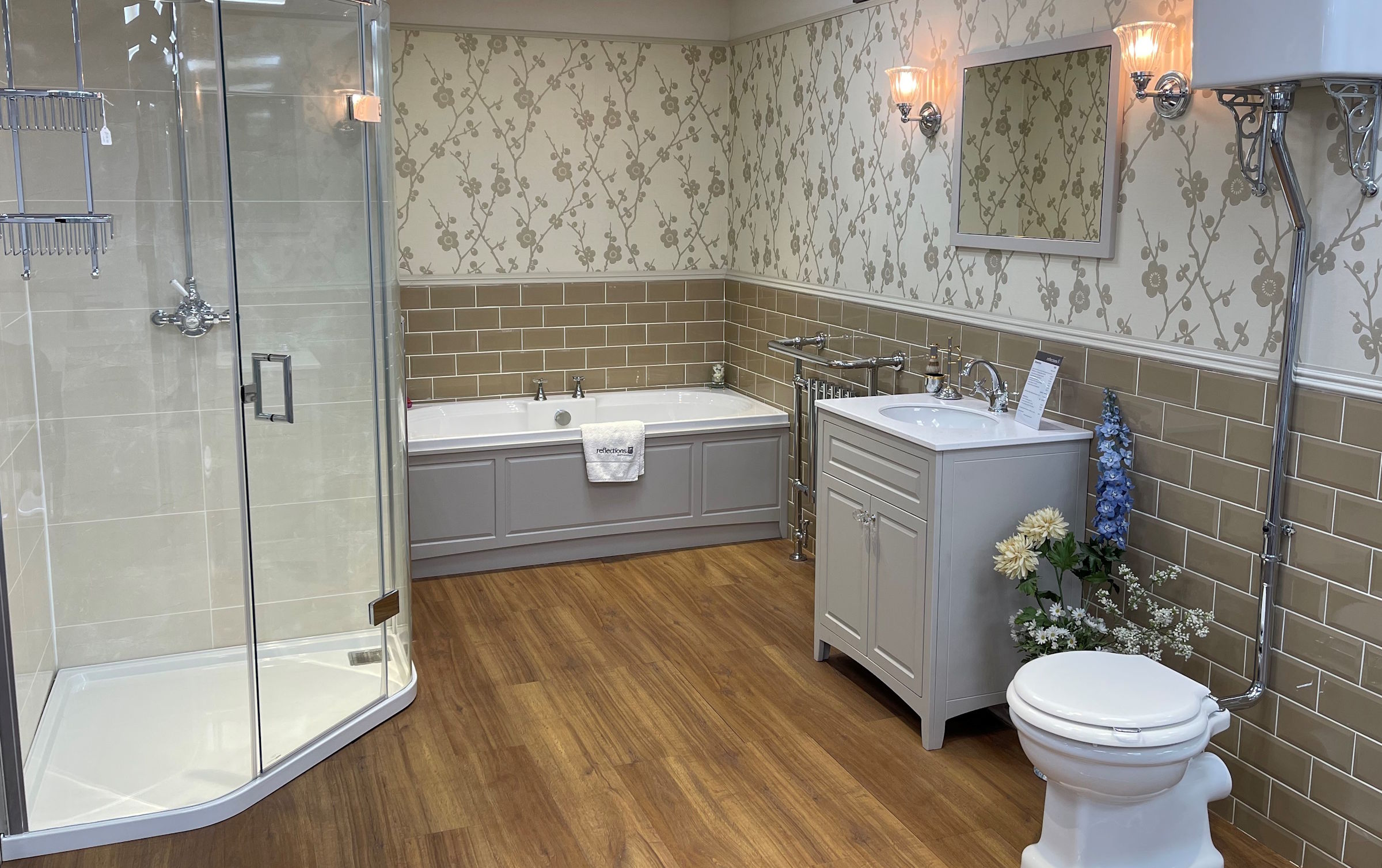 View of the Yeovil Reflection's Bathrooms showroom - Image 4