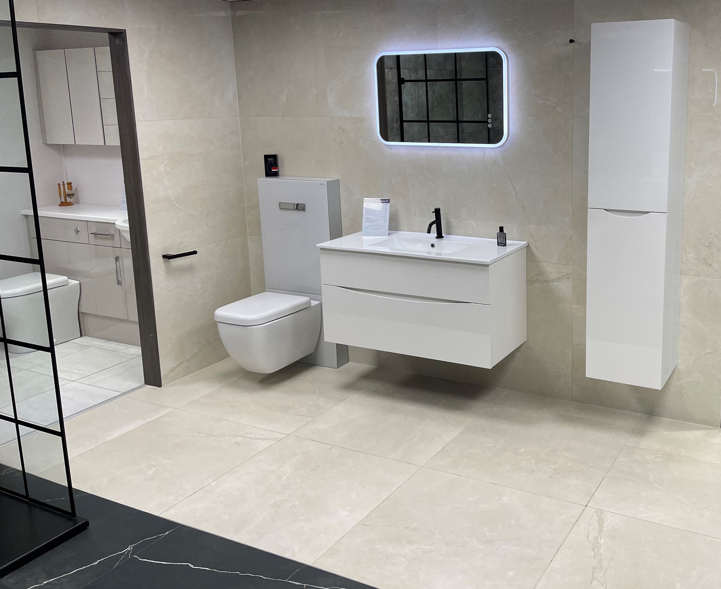View of the Yeovil Reflection's Bathrooms showroom - Image 7